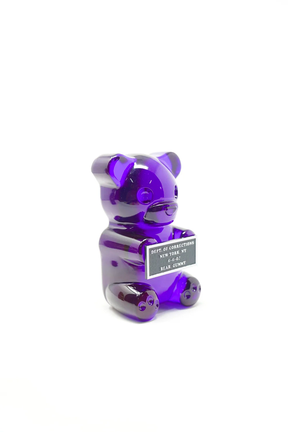 6" "VANDAL GUMMY" Blurple Sculpture