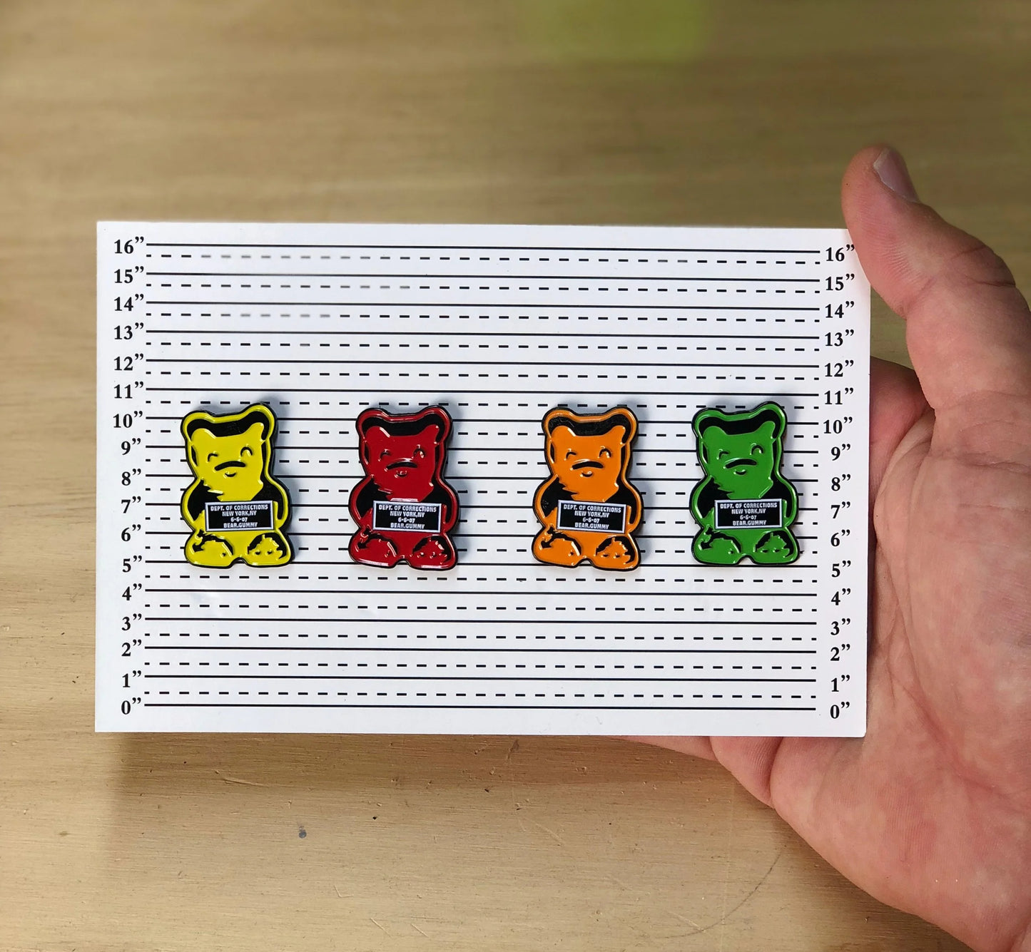 "Vandal Gummy" Enamel Pin Set of 4