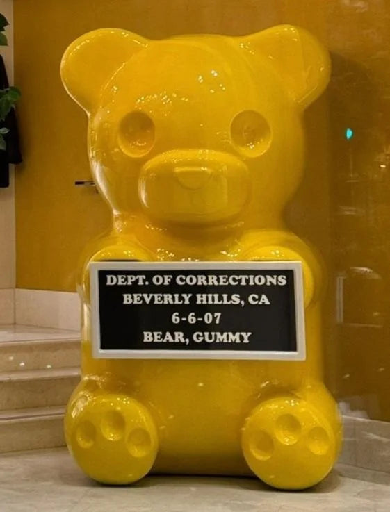 7 ft Yellow “Vandal Gummy” Sculpture