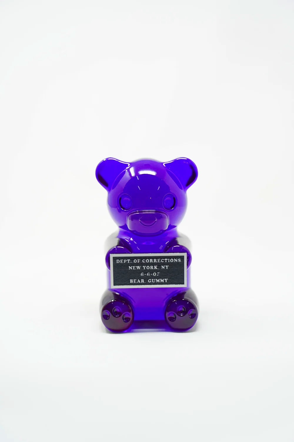 6" "VANDAL GUMMY" Blurple Sculpture
