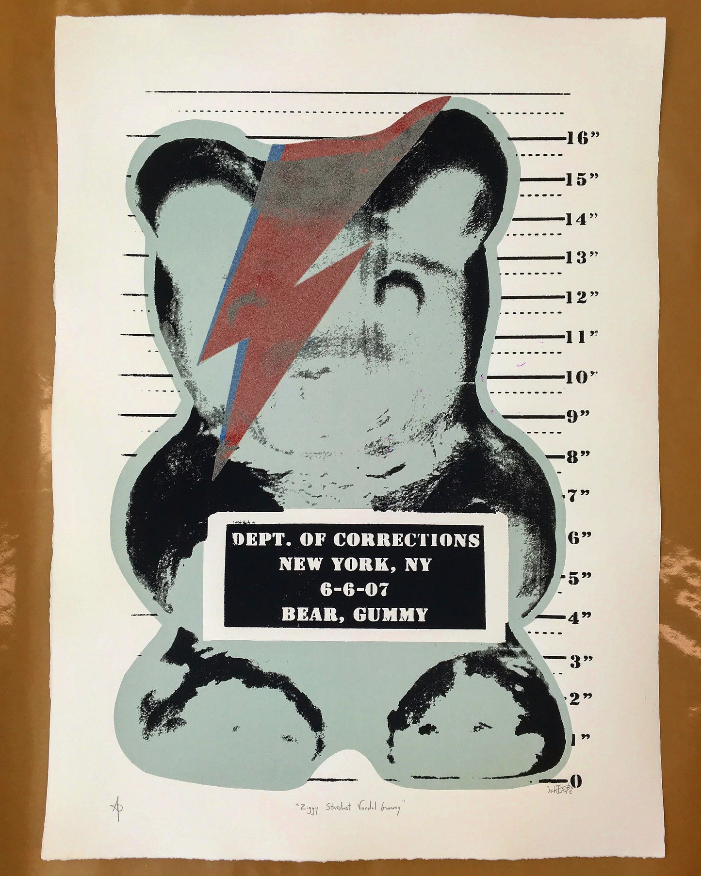 Diamond Dusted "Vandal Gummy" Ziggy Stardust Edition