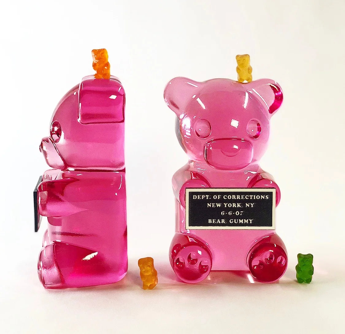 6-inch translucent Rose Vandal Gummy resin sculpture by WhIsBe
