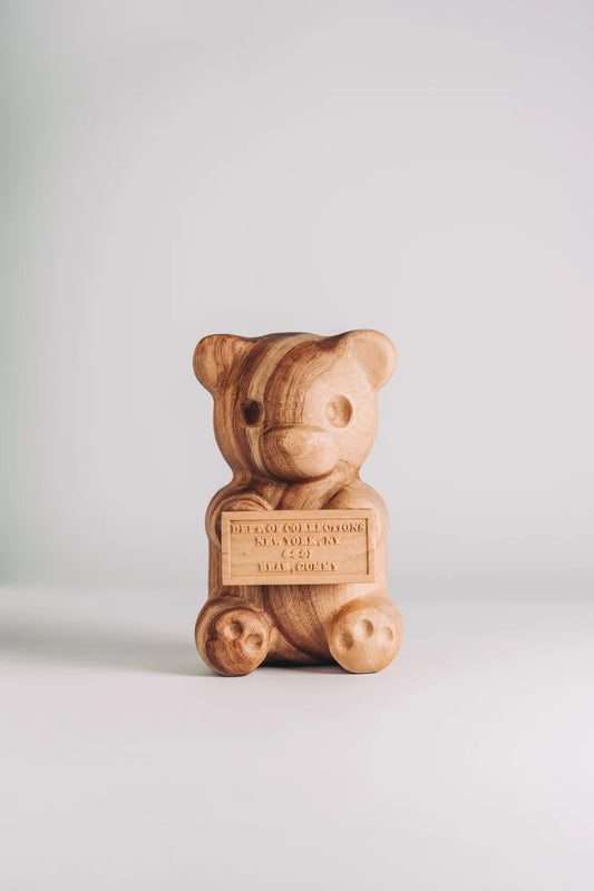 6-inch Vandal Gummy wood sculpture by WhIsBe